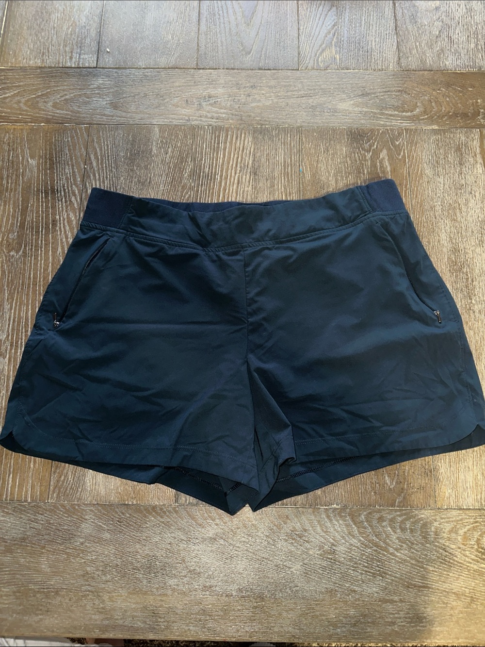 CALIA by Carrie Underwood Black Athletic Zip Pocket Shorts